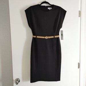 Calvin Klein Sleeveless Black Dress Size: 8 CD5M1Q8A bdk